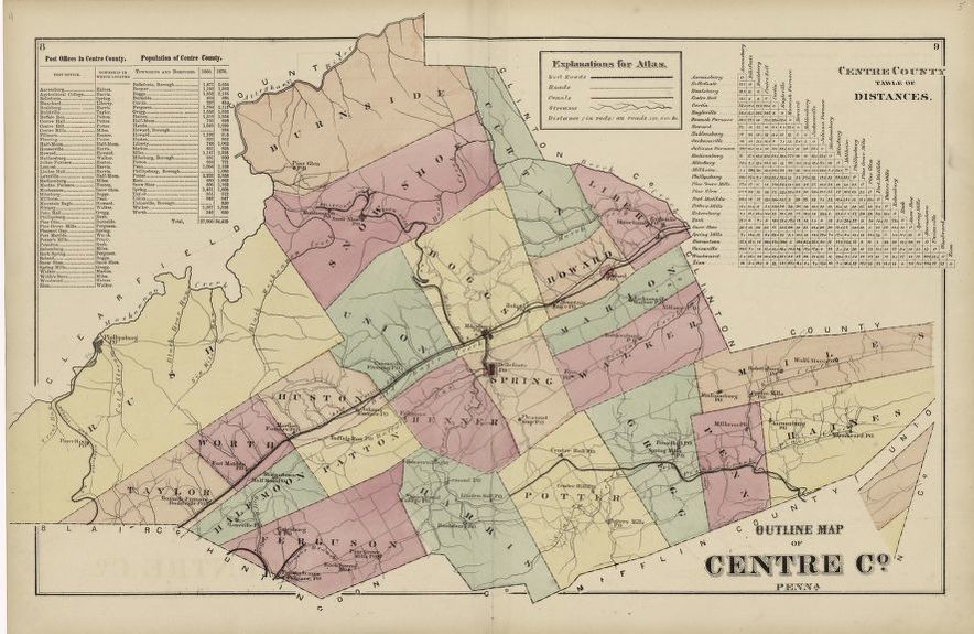 Centre County Ancestor Tracks 9301